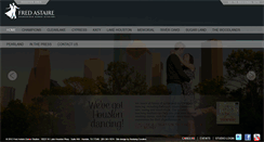 Desktop Screenshot of fredastairehouston.com